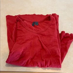 Anthropologie Red Low/High Top